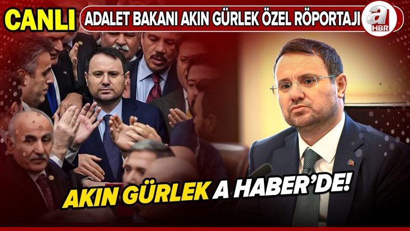 Akın Gürlek A Haber’de Konuştu: 2026 Yargı Vizyonu ve Yeni Kararlar haber görseli