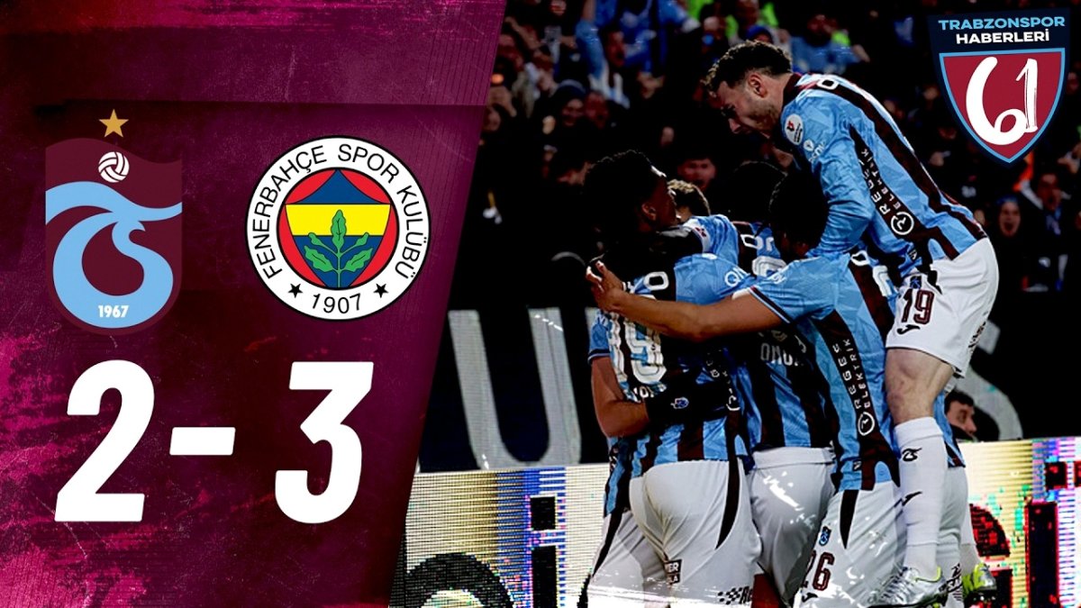 Trabzonspor 2-3 Fenerbahçe: Papara Park'ta Tarihi Geri Dönüş! haberi ile ilgili en güncel görsel analizi
